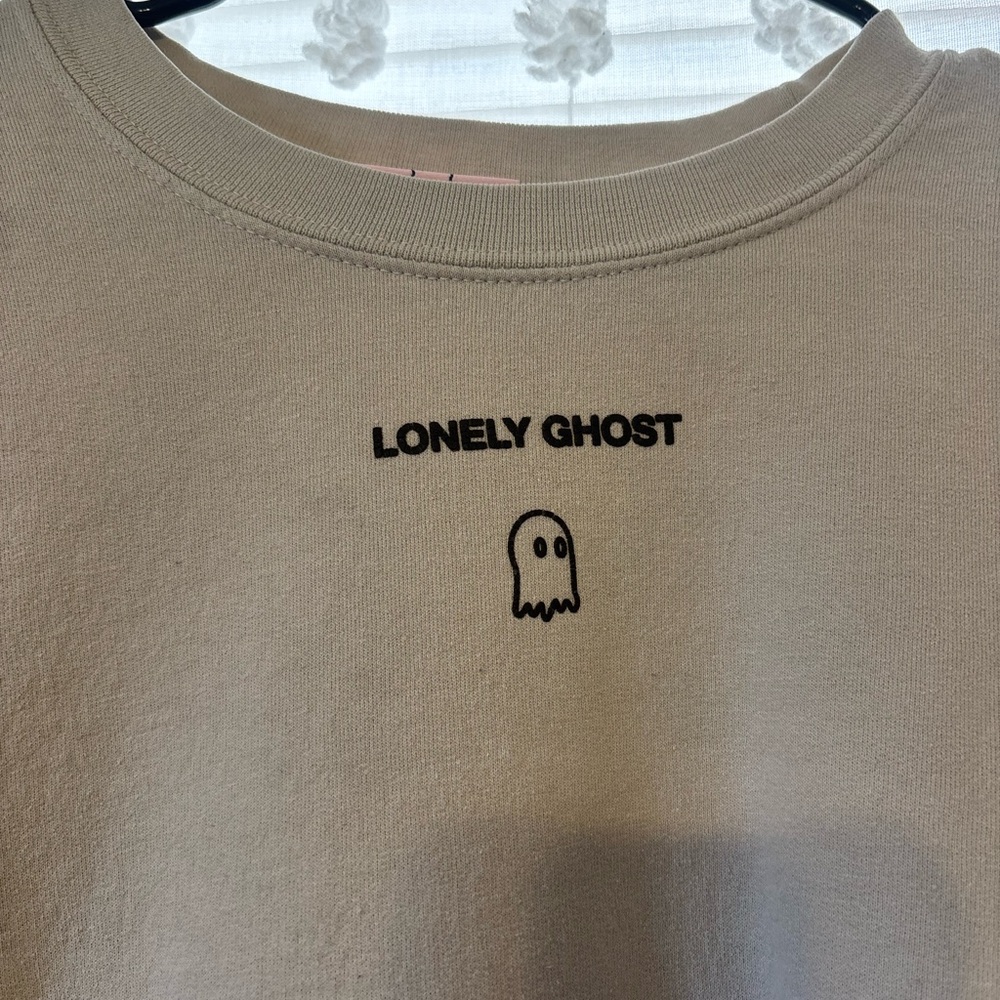 Lonely Ghost text me when you get home sweatshirt